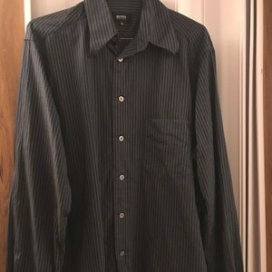 Hugo Boss long sleeve, modern dress shirt